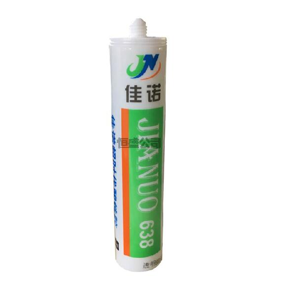 佳諾牌JIANUO638超時代酸性密封硬支膠類【油性】   /瓷白銀灰透明